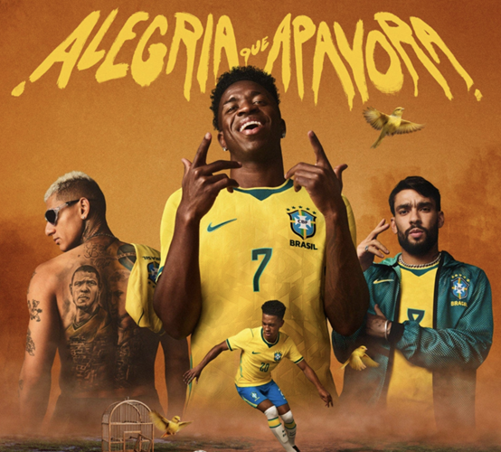 ブラジル代表　2026 ワールドカップ　ホームユニフォーム M ブラジルの2026年ワールドカップユニフォーム：サンバ精神の二重表現