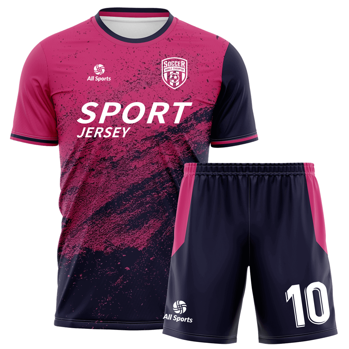 濃ピンク サッカー ユニフォーム 海外 -All Sports Japan