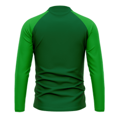 昇華 サッカ1/4 ジップ ジャケット 緑