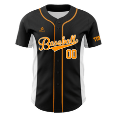 昇華野球ユニフォーム 黑白