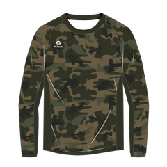 昇華フルオーダーピステジャケット 迷彩緑