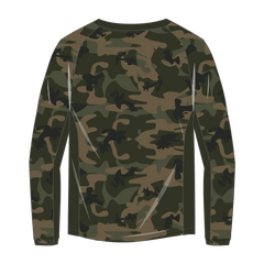 昇華フルオーダーピステジャケット 緑 迷彩