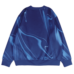 スウェットシャツ 青