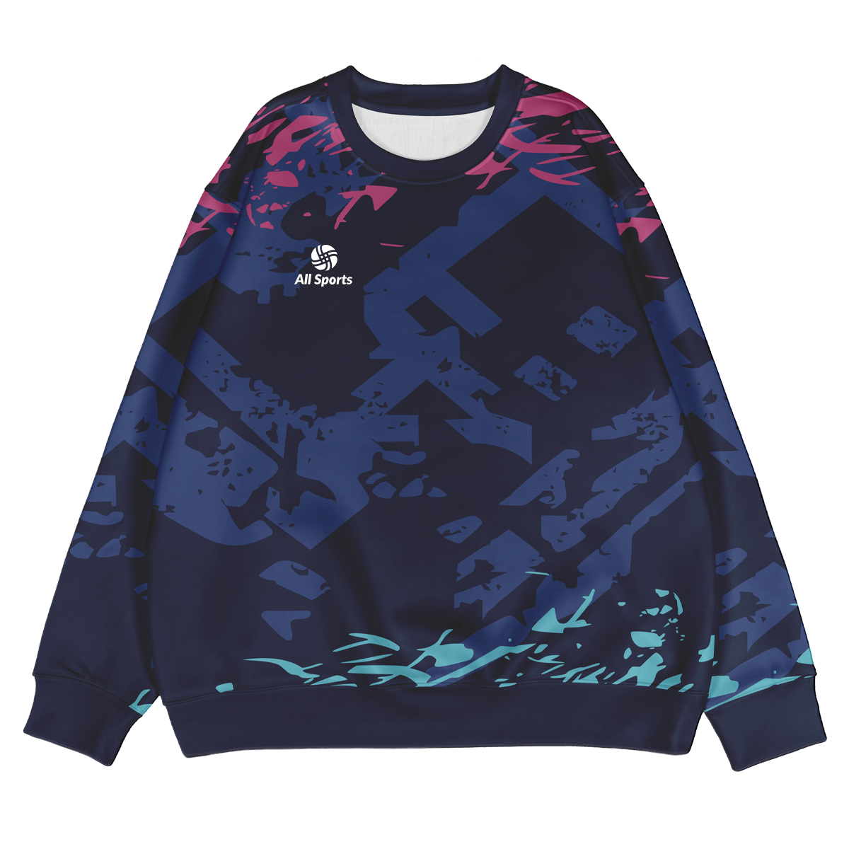 昇華スウェットシャツ グラディエント色