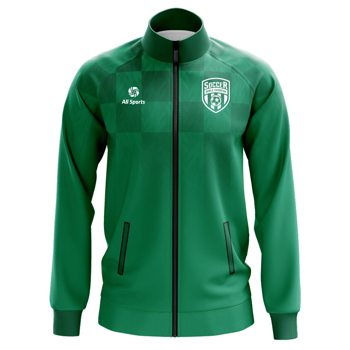 昇華 カスタマイズ スポーツ ジャケット 緑