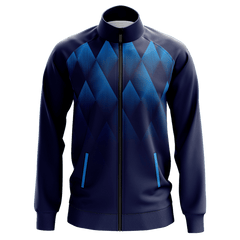 青 カスタマイズ スポーツ ジャケット