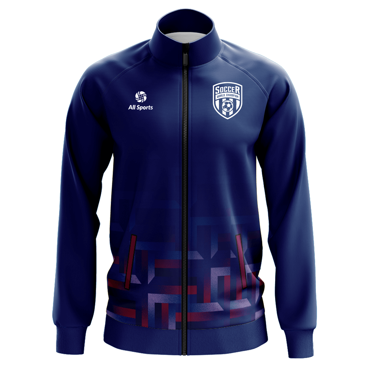 昇華 カスタマイズ スポーツ ジャケット ダークブルー