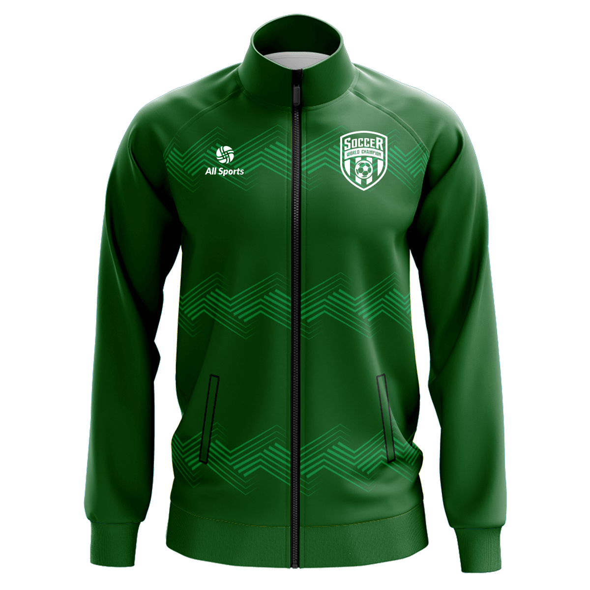 昇華 カスタマイズ スポーツ ジャケット 緑