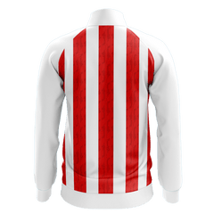 白赤ストライプ カスタマイズ スポーツ ジャケット