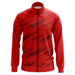 赤 カスタマイズ スポーツ ジャケット
