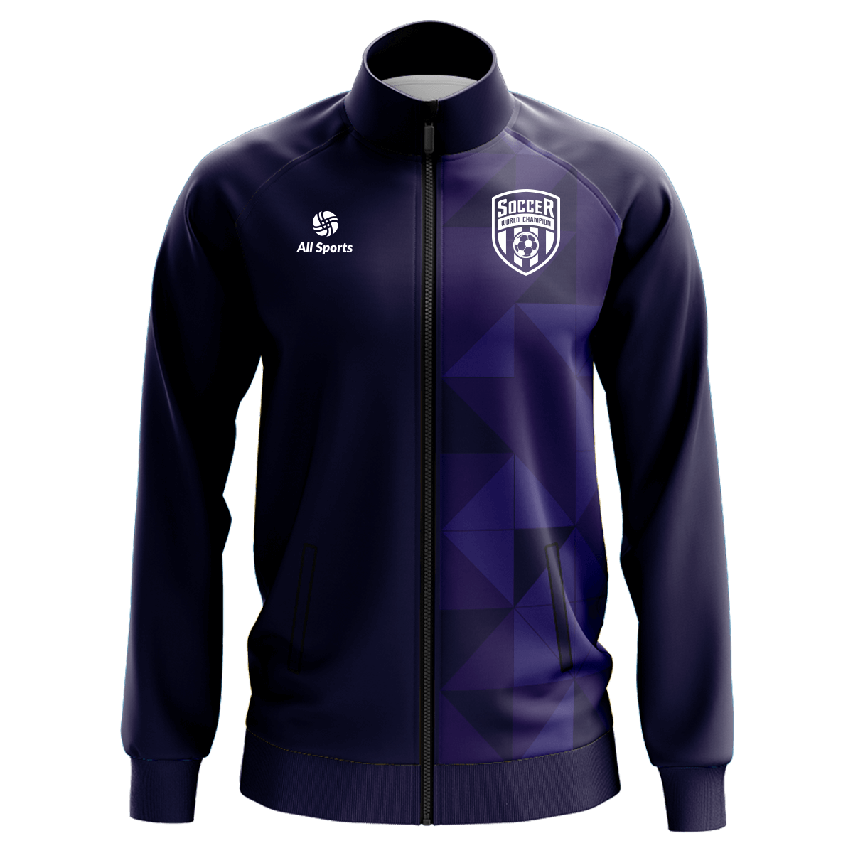 昇華 カスタマイズ スポーツ ジャケット 紫
