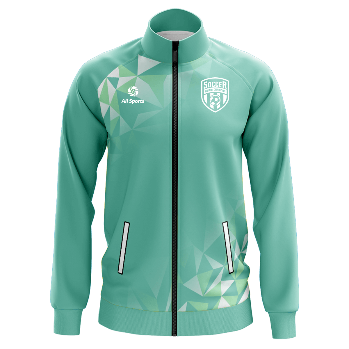 昇華 カスタマイズ スポーツ ジャケット 浅緑