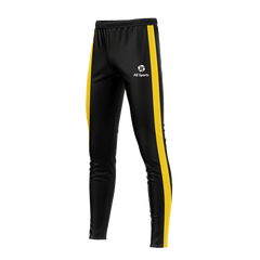トレーニング パンツ 大人 黒黄