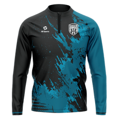 1/4 ジップ ジャケット 迷彩