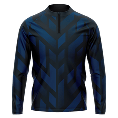 メンズ 1/4 ジップ ジャケット