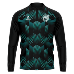 1/4 ジャケット ジップ 濃い緑