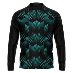 1/4 ジャケット ジップ 黒