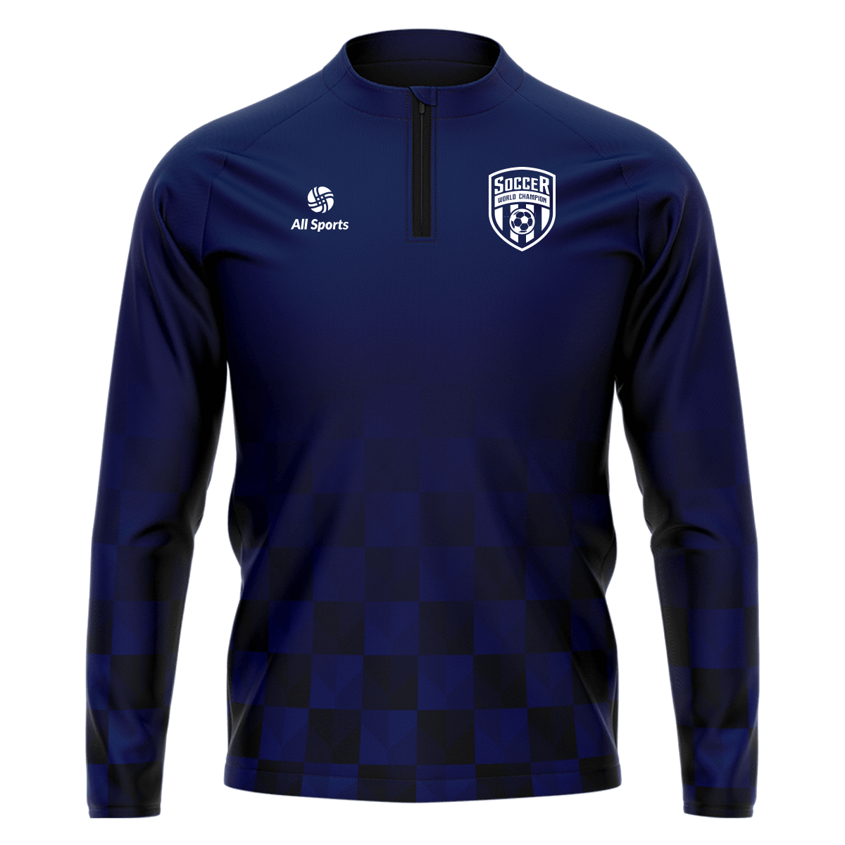 昇華 1/4 ジップ ジャケット