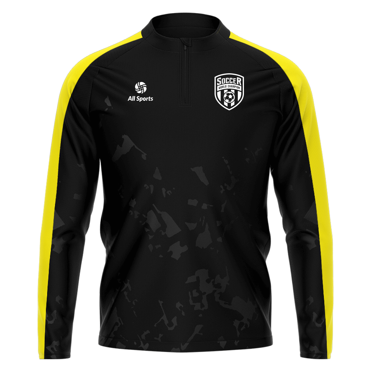 1/4 ジップジャケット