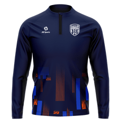 昇華 1/4 ジップ ジャケット