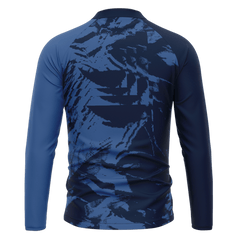 1/4 ジップ ジャケット 海軍ブルー