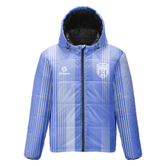 昇華中綿ジャケット 水色