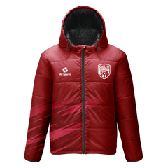 昇華中綿ジャケット 赤