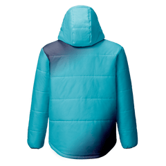 昇華 中綿 ジャケット 光海緑