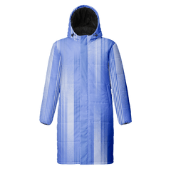 かっこいい 昇華 中綿 ロングコート