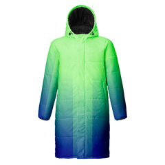 冬 昇華 中綿 ロングコート かっこいい