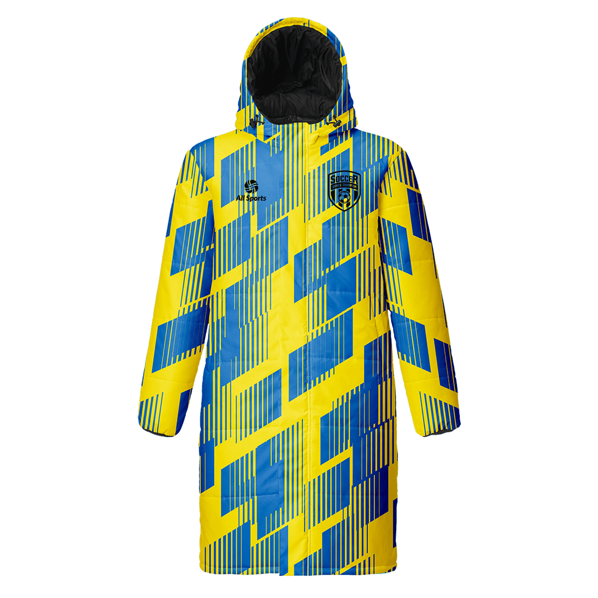 昇華 中綿 ロングコート 冬 かっこいい