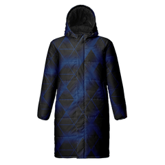 昇華中綿ロングコート 防寒