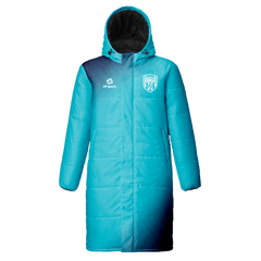 昇華 中綿 ロングコート 冬 防寒