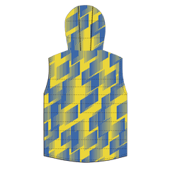 昇華 中綿のベスト 冬 黄色