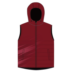 昇華中綿のベスト 防寒