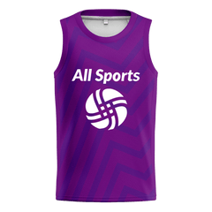 サッカー ビブス 紫