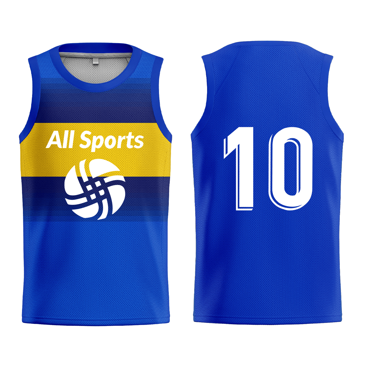 昇華 ビブス 青