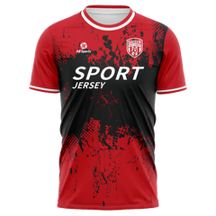 赤と黒バスケ ユニフォーム