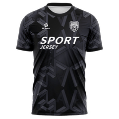 黒 ジオメトリバスケ ユニフォーム