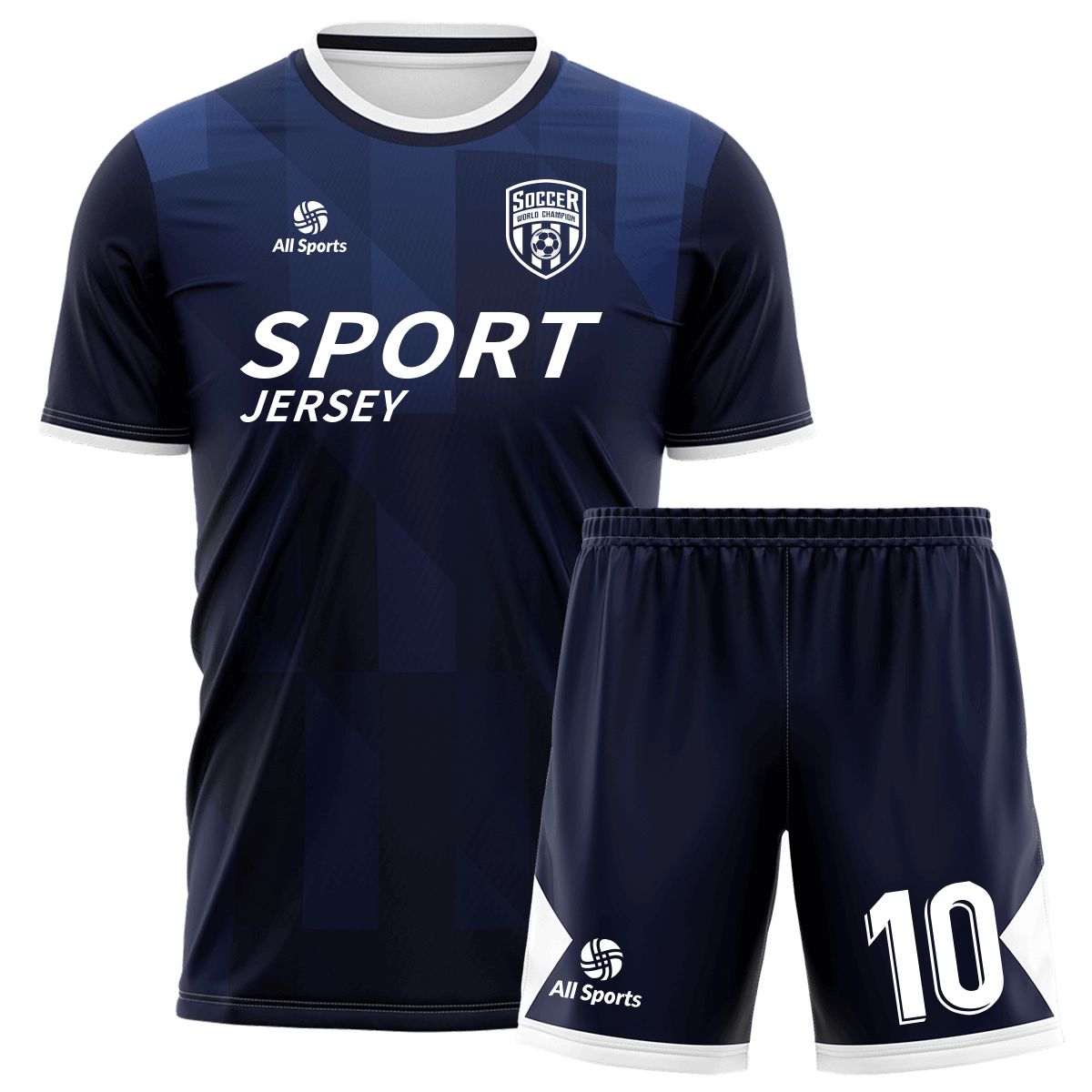 紺色ユニフォーム 昇華