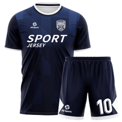 紺色ユニフォーム 昇華