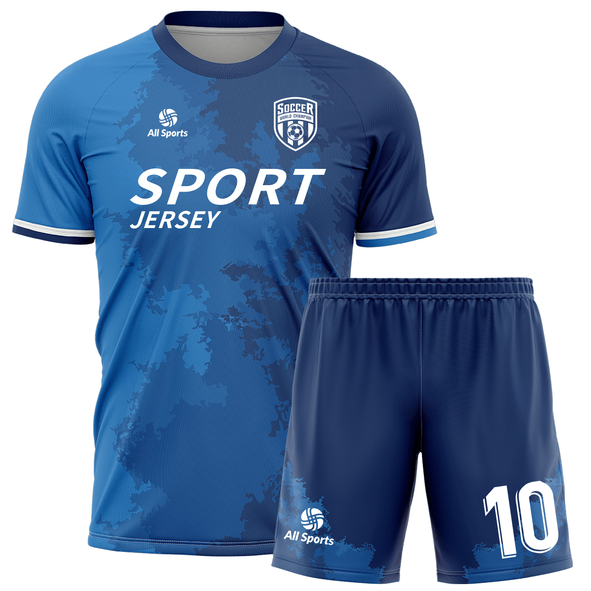 サッカー 日本 ユニフォーム 青