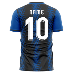 サッカー ユニフォーム 黒 紺