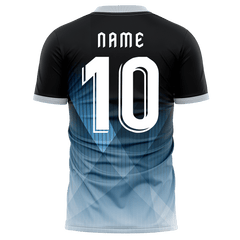 All Sports,昇華 サッカー ユニフォーム,半袖,青,オリジナル ユニフォーム