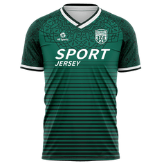 All Sports,昇華 サッカー ユニフォーム,半袖,緑,オリジナル ユニフォーム