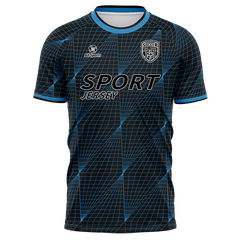 All Sports,昇華 サッカー ユニフォーム,半袖,青,オリジナル ユニフォーム