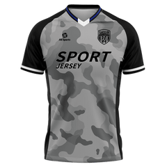 サッカー ユニフォーム 灰色の迷彩