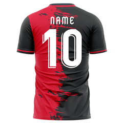 黒と赤ユニフォーム