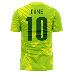 サッカー 緑 ユニフォーム