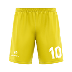 黄色 サッカーパンツ